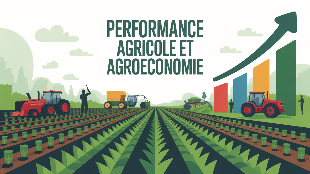 illustration performance agrieconomie exploitation moderne