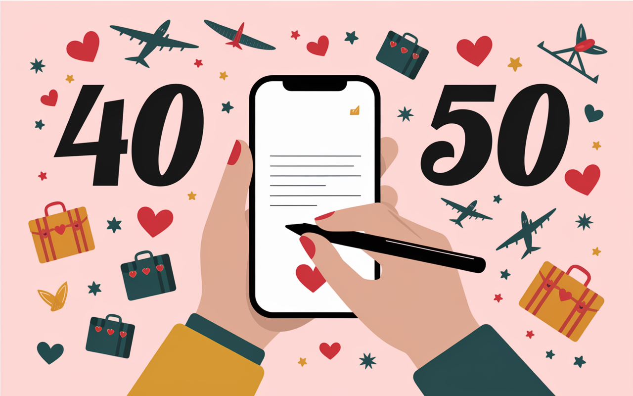 Souhaiter un bon voyage message carte ou smartphone