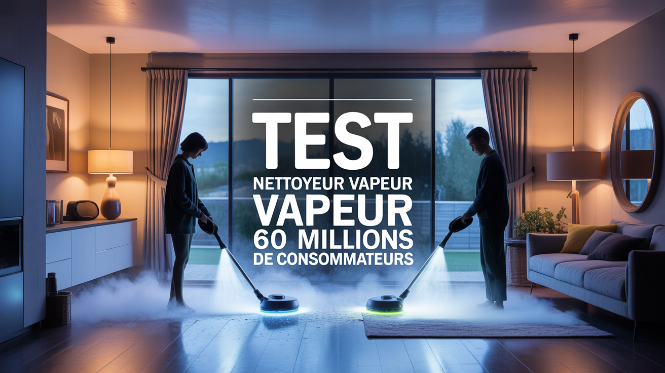 test nettoyeur vapeur 60 millions consommateurs illustration maison