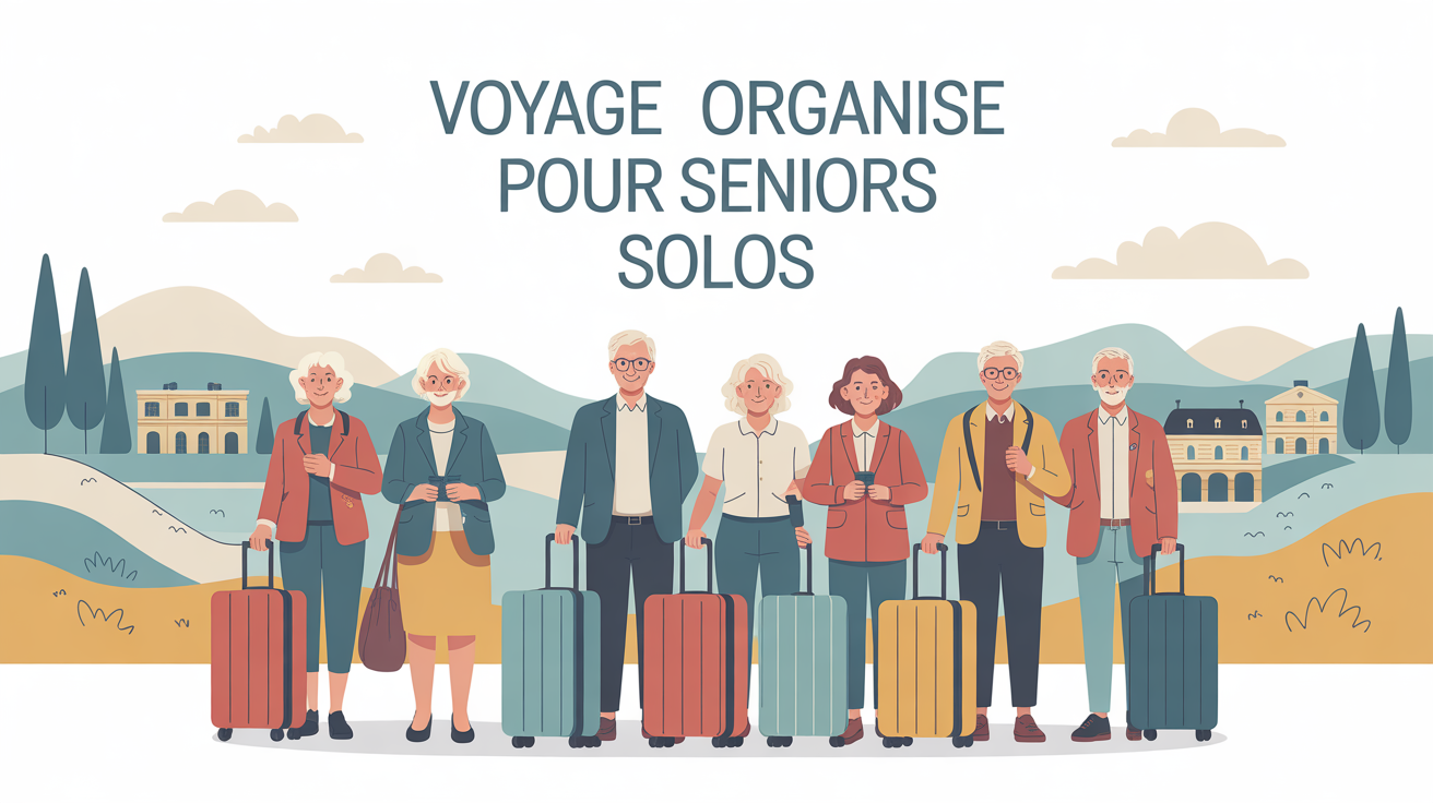 voyages organisés pour personnes seules 60 ans seniors valise paysages europeens