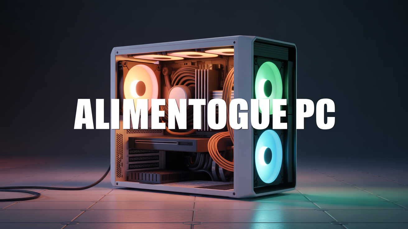 comparateur alimentation pc visuel moderne ordinateur