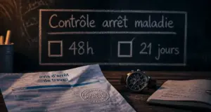 Contrôle arrêt maladie au bout de combien de temps : 48h et 21 jours