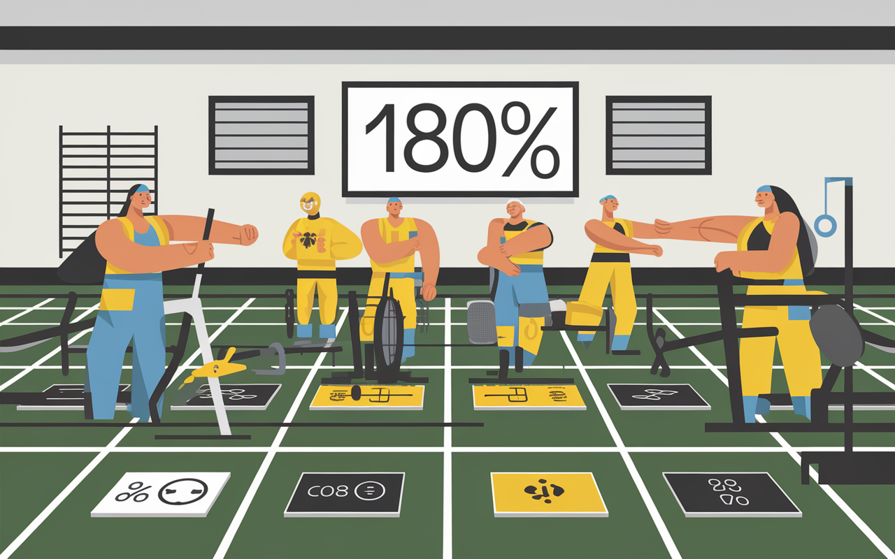 Plan familial machines de salle de sport reglage securite