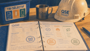 QSE définition : classeur QSE, audits ISO et schéma Qualité Sécurité Environnement