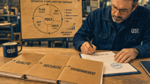 qse définition : dossiers ISO qualité sécurité environnement et formulaire QSE