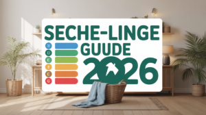 Sèche linge comparatif moderne en pièce épurée