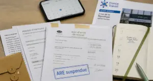 Arrêt maladie et chômage : ARE suspendue, IJSS versées