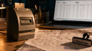 Calculer heure supplémentaire : 35 h, 25 % et 50 %