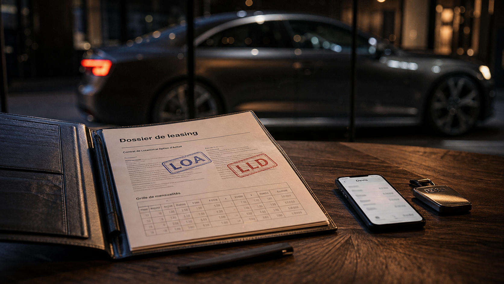 Leasing voiture Audi LOA ou LLD : achat ou restitution