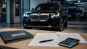leasing voiture bmw : LOA et LLD à comparer dans un showroom