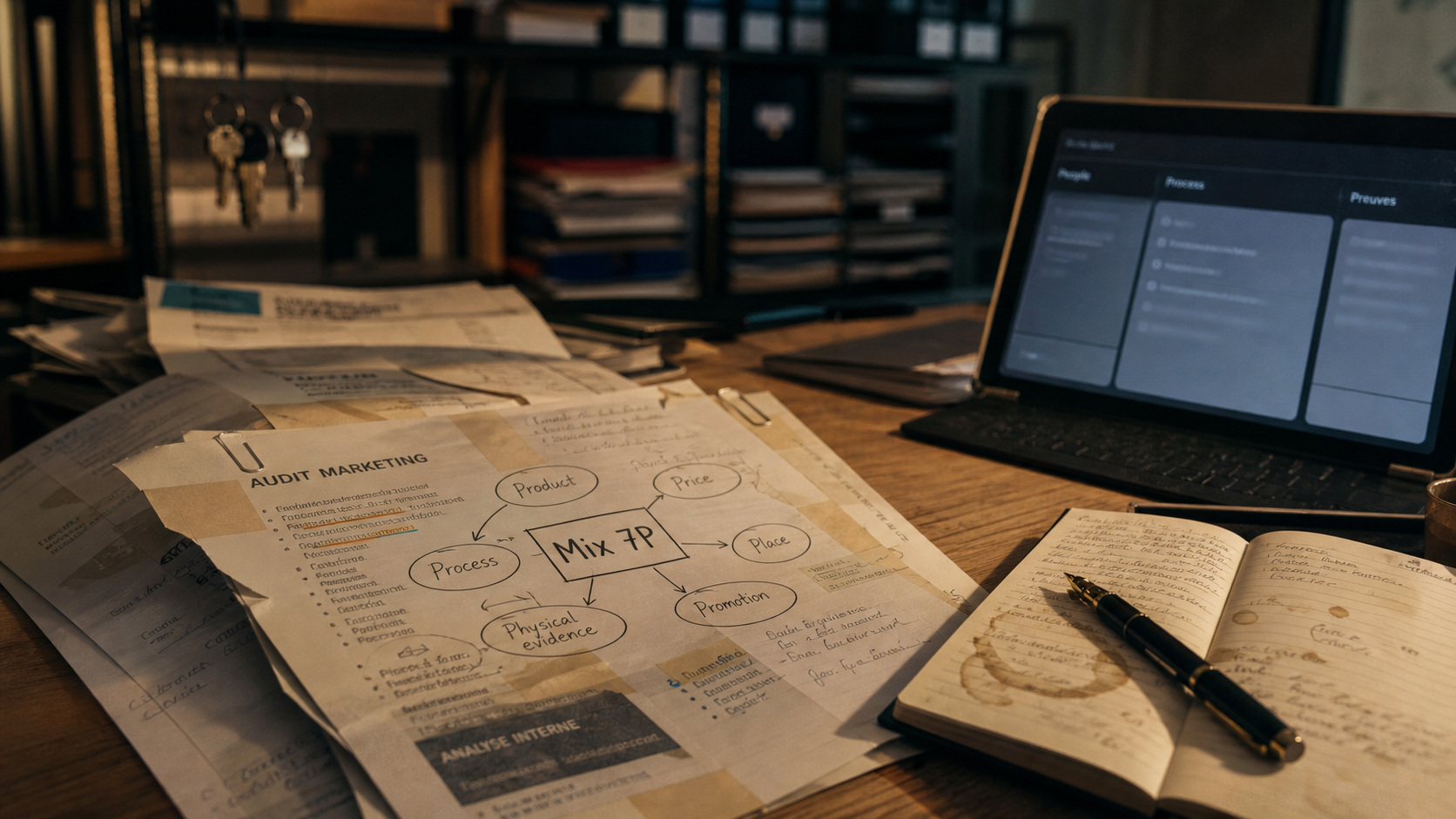 mix marketing 7p pour services : People Process Preuves
