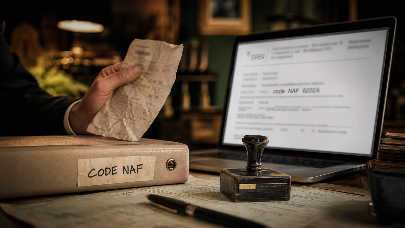Où trouver le code NAF : SIRENE, Kbis et vérifications