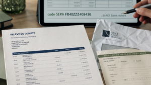 Siaci Saint Honoré prélèvement c’est quoi : vérifier code SEPA sur relevé bancaire