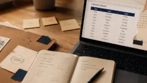 Calendrier éditorial gratuit : Excel, Notion, Canva