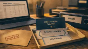 Carte cadeaux salariés 200 € exonérés URSSAF