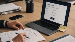 Chorus Pro créer un compte : formulaire en ligne