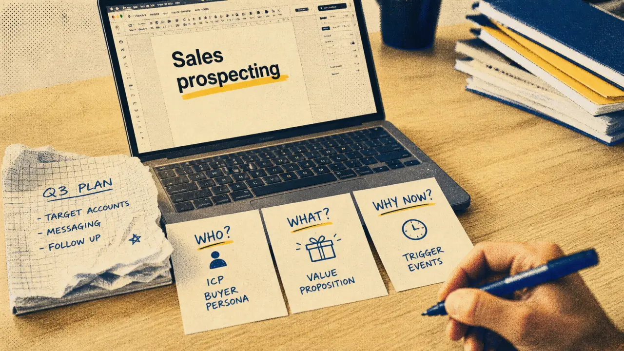 Prospection commercial en anglais : sales prospecting, cold calling et lead generation