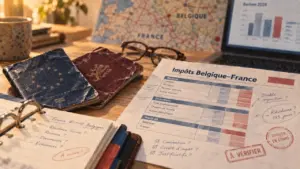Impôts en belgique pour les français : résidence fiscale