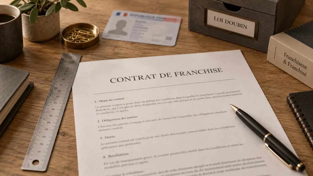 Définition franchiser : contrat de franchise