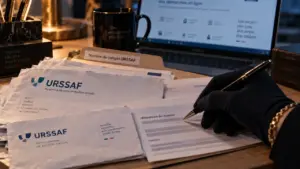 Où trouver mon numero urssaf : numéro URSSAF sur document