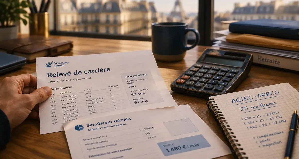 Quelle retraite pour un salaire de 5000 euros net : plafond de la pension de base