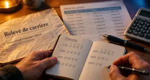 Quelle retraite pour un salaire de 1300 euros net : base, complémentaire, trimestres à vérifier
